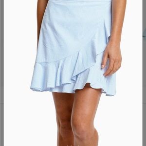Southern Tide Seersucker Wrap Skirt